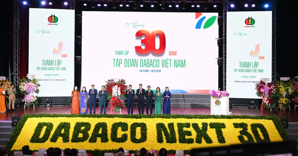Lễ kỷ niệm 30 năm thành lập tập đoàn DABACO Việt Nam